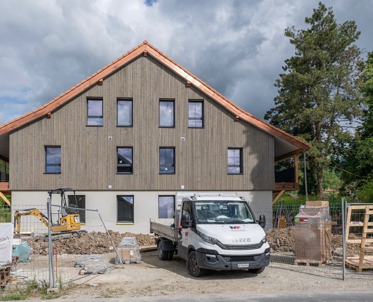 Démolition d’une maison et construction d’un bâtiment de 6 lots