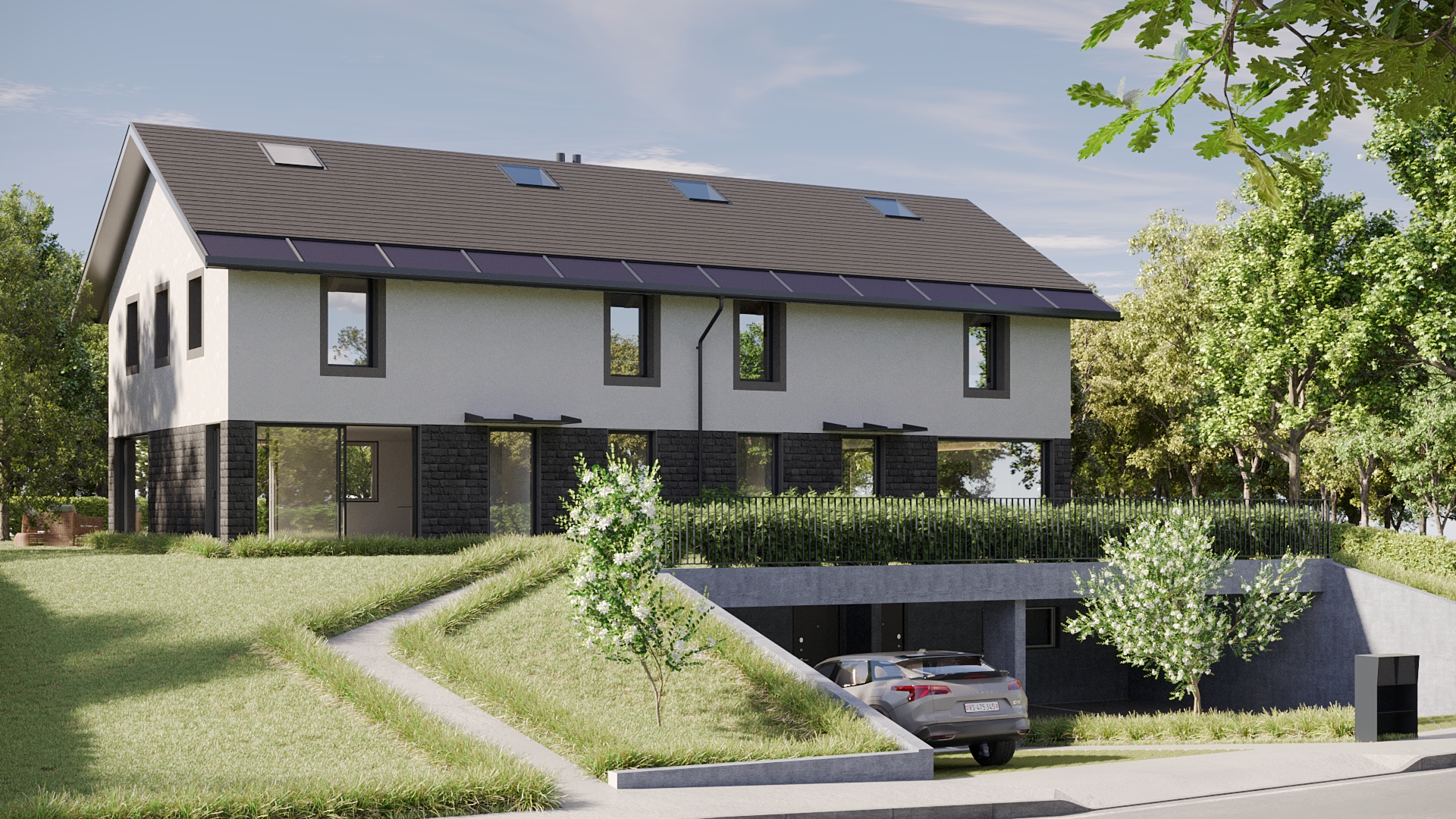 Construction d’une villa jumelle